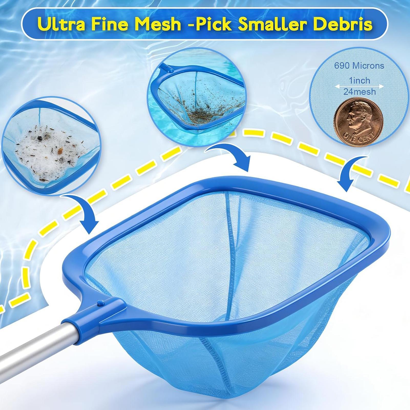 Gardening Tools Water - Alat Penyaring Jaring Kolam Renang, Sekop