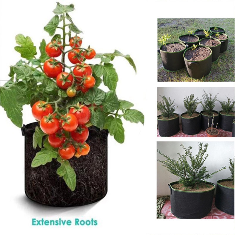 Gardening Tools Big - 20Gal Pot Tumbuh Tas Bunga Sayur