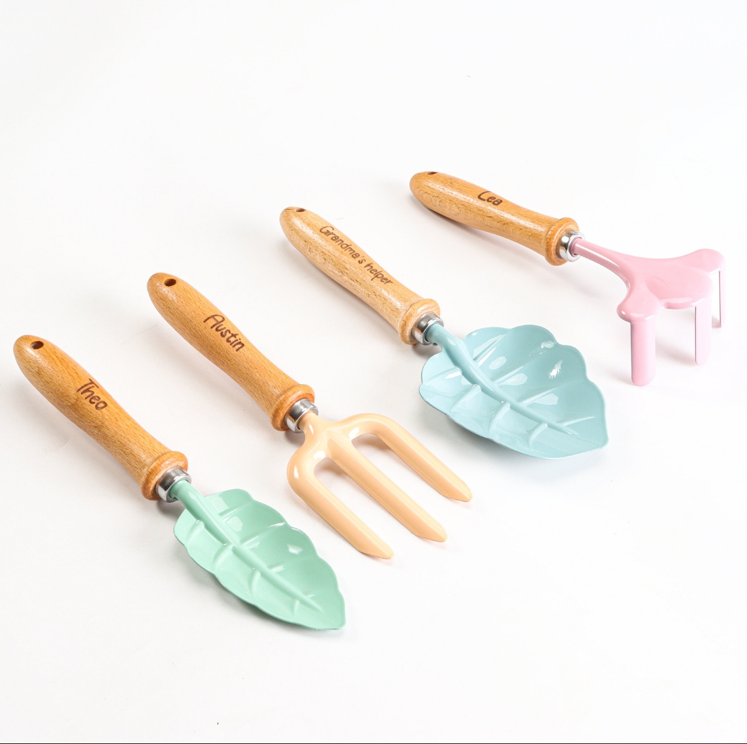Gardening Tools Names For Kids - Set Peralatan Kebun Anak yang Dipersonalisasi