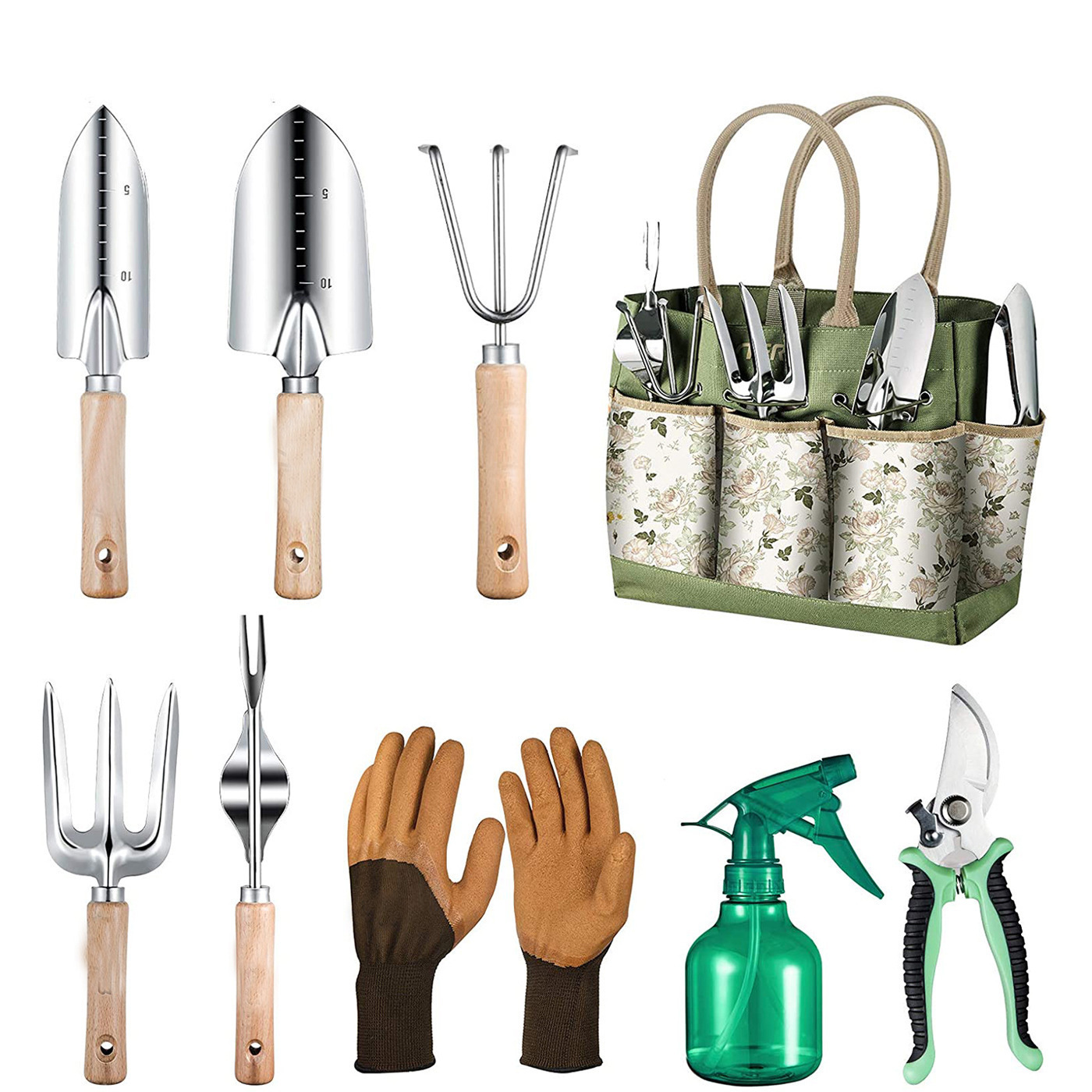 Alat Berkebun 9 Buah dengan Se - Gardening Tools For Women ulasan dan harga