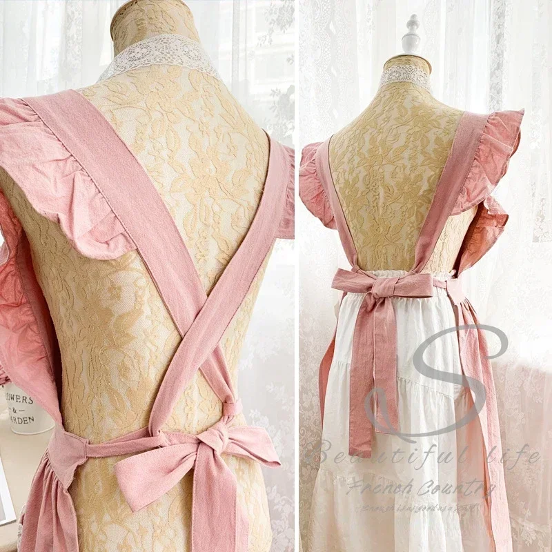 Gaun celemek katun Linen wanit - Gardening Tools For Women ulasan dan harga