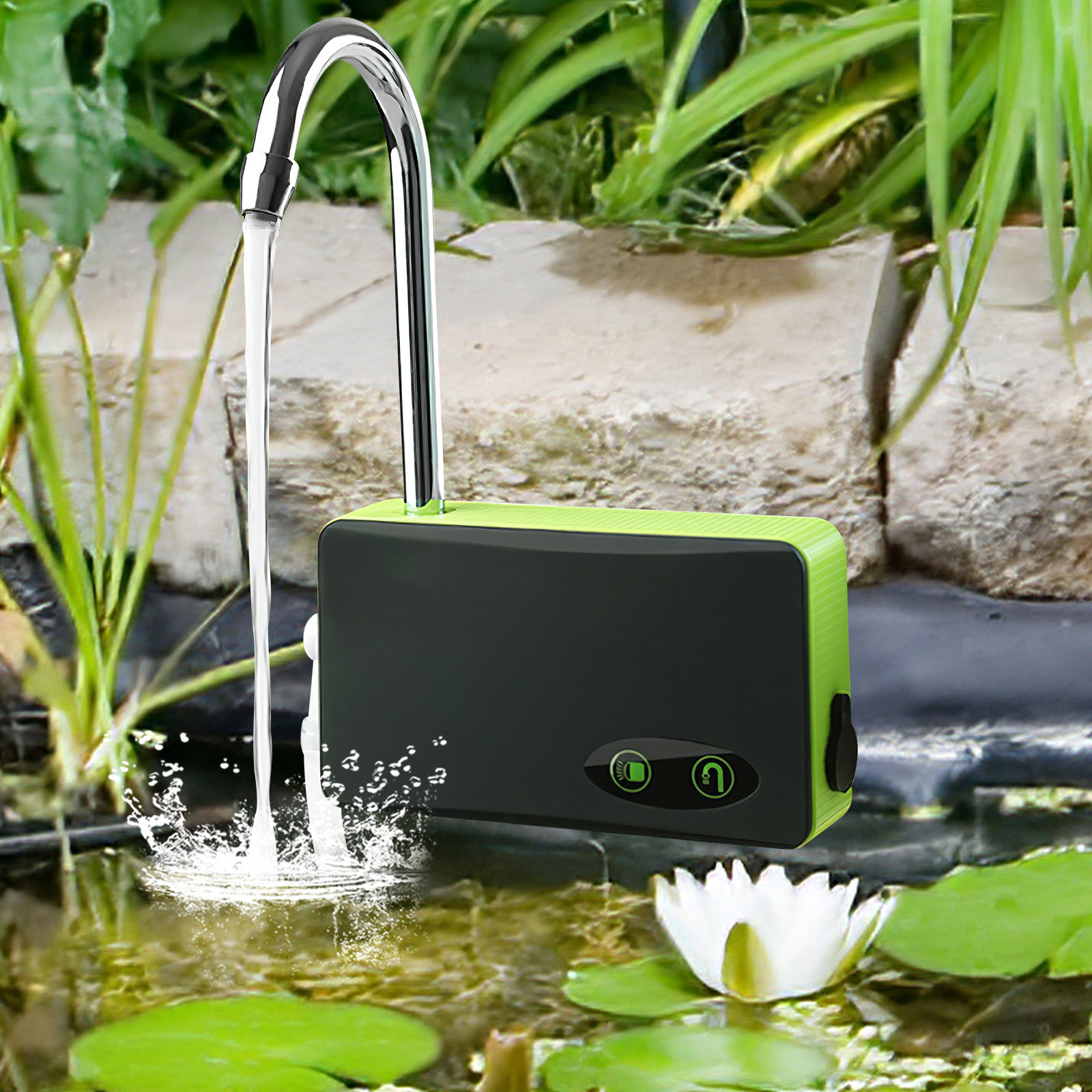 Pompa Oksigen Portabel Tiga-Da - Gardening Tools Water ulasan dan harga