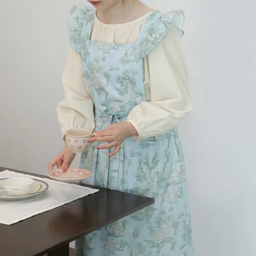 Celemek dapur berbahan katun t - Gardening Tools For Women ulasan dan harga