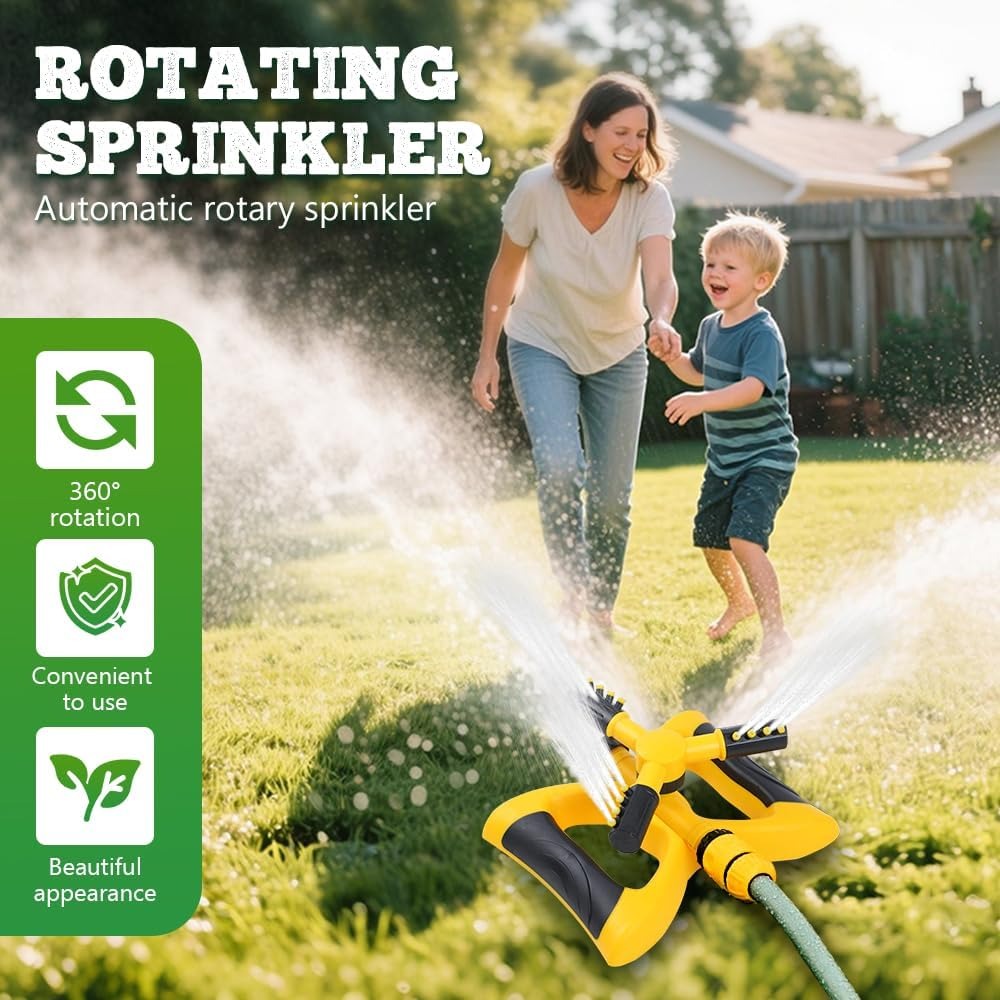 Penyiram Otomatis Berputar 360 - Gardening Tools Water ulasan dan harga