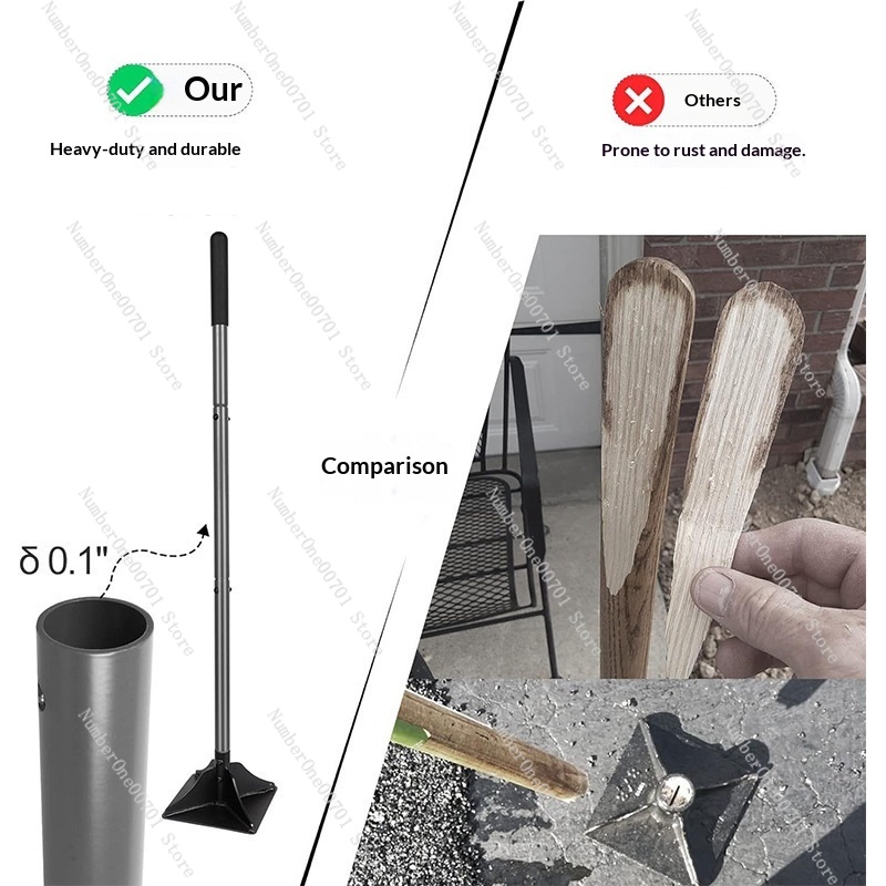 Alat Pemadat Tanah Baja Lepas  - Gardening Tools Uses ulasan dan harga