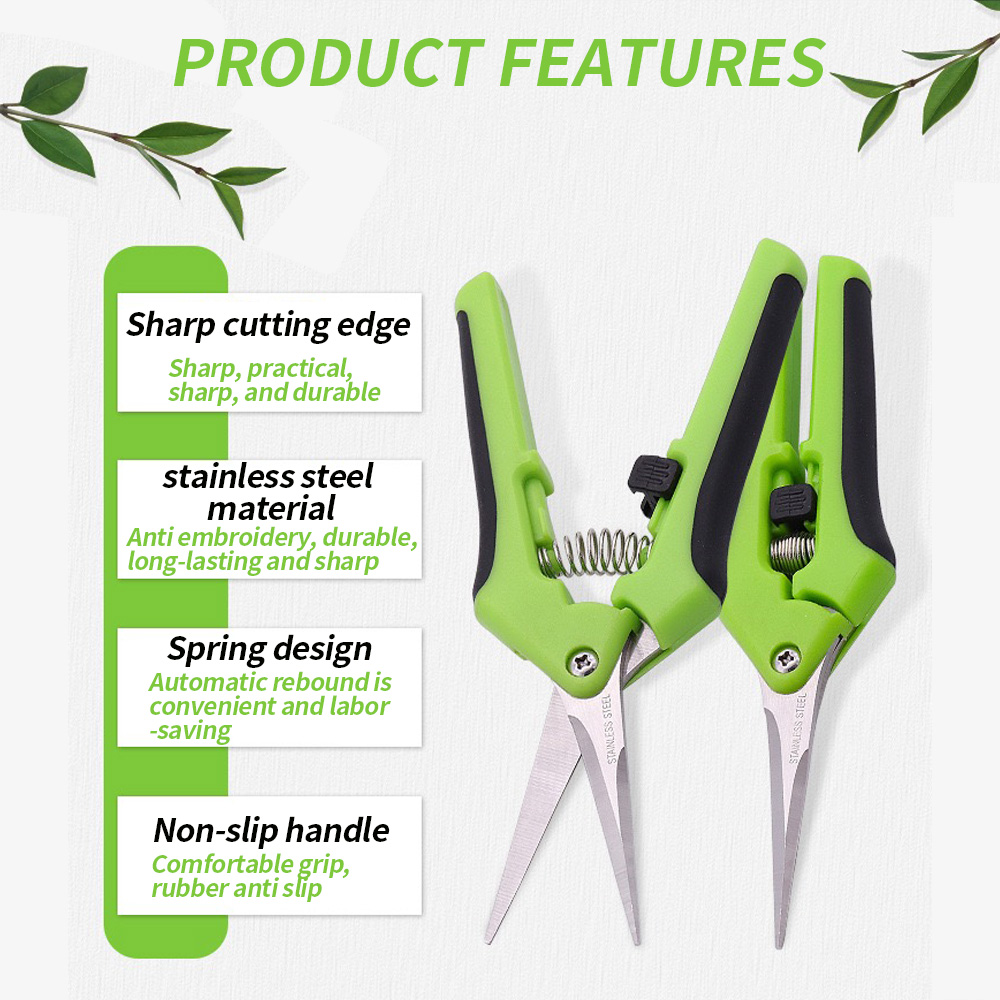 Gunting Pemetik Buah Berujung  - Gardening Tools Uses ulasan dan harga