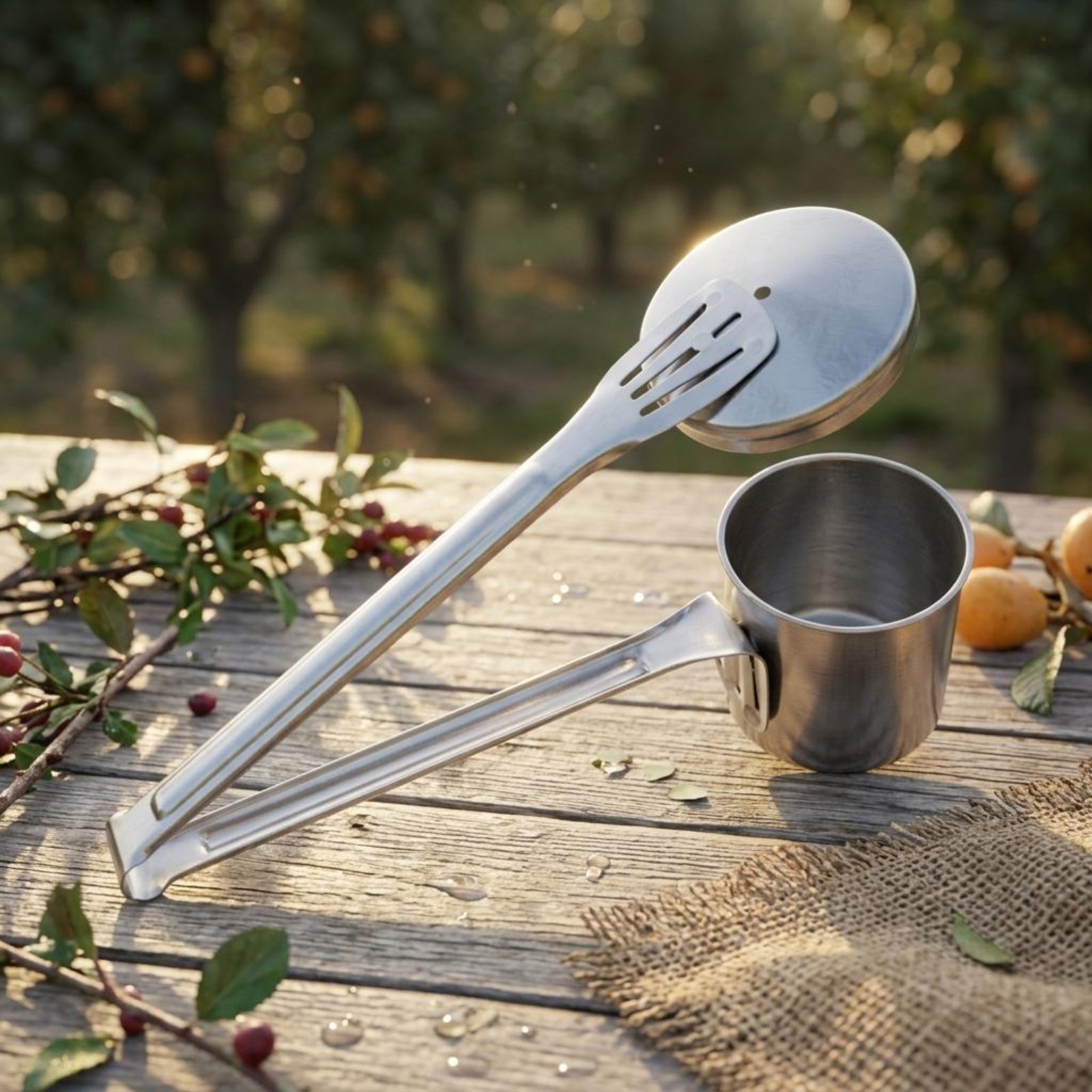 Alat Pemetik Buah dari Baja Ta - Gardening Tools Uses ulasan dan harga